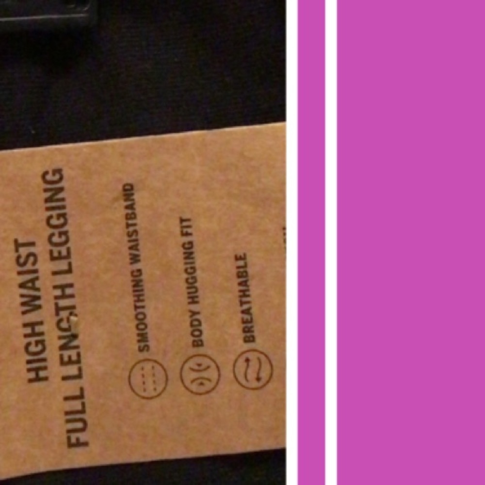 VICTORIA SECRET PINK Medium or Small High Waist Leggings - Picture 6 of 7